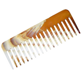 Parcelona French Wide Detangle Large Celluloid Hair Comb for Women and Girls