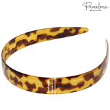 Parcelona French Wide 3/4" Celluloid Acetate Hair Headband for Women and Girls