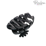 Parcelona French Fleur Medium 3.25" Wide Teeth Celluloid Hair Claw for Women