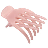 French Amie Bear Paw Small 2 ¾” Celluloid Handmade Yoga Jaw Hair Claw for Women