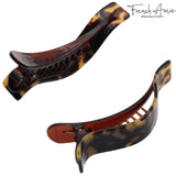 French Amie Duckbill 4" Celluloid Handmade Beak Hair Clip for Women and Girls