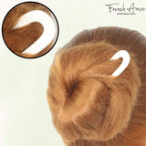 French Amie Slick Large Handmade Cellulose Chignon U Hair Pin Stick for Women