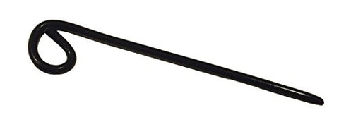 French Amie Cle Handmade Black Cellulose Chignon Bun Hair Pin Stick 6 Inches-ebuyfashion.com-ebuyfashion.com